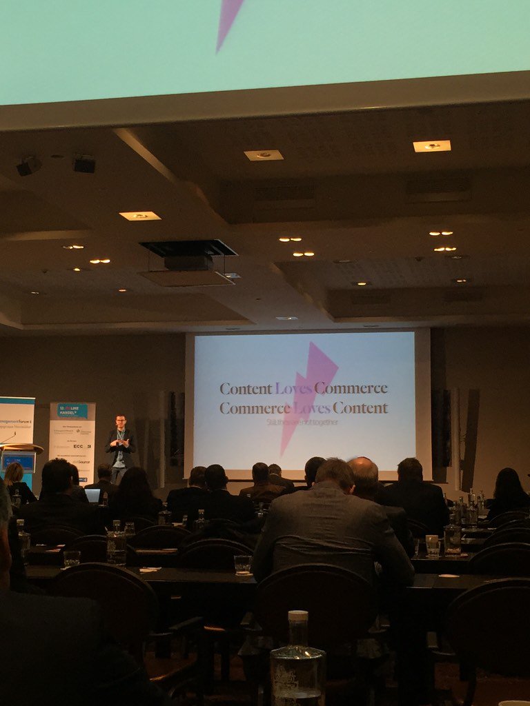 Lets Build up the Relationship of Content And Commerce. With <a href="/Stylight/">Stylight</a> <a href="/Managementforum/">Management Forum</a> #ohk16