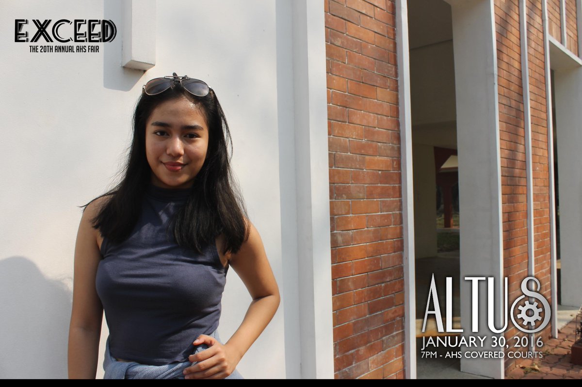AHSFaircomm20's tweet photo. Only 3 more days til Altus!

Catch Leizle at Altus, from 7-10 p.m. at the AHS Covered Courts! 
#ALTUS #eXXceed https://t.co/QYDJZILPit