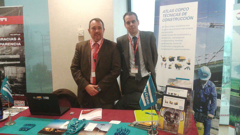 AtlasCopcoSpain's tweet photo. Hoy estamos presentes en #foroaseamac para alquiladores ¡ven a visitarnos en el Hotel Meliá Avenida de América! https://t.co/HuPw2QlhYc