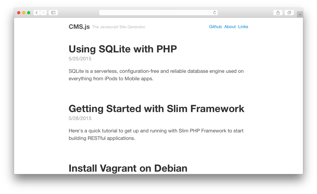 community_js's tweet image. CMS.js - JavaScript Site Generator cdmedia.github.io/cms.js/ #js #cms #generator