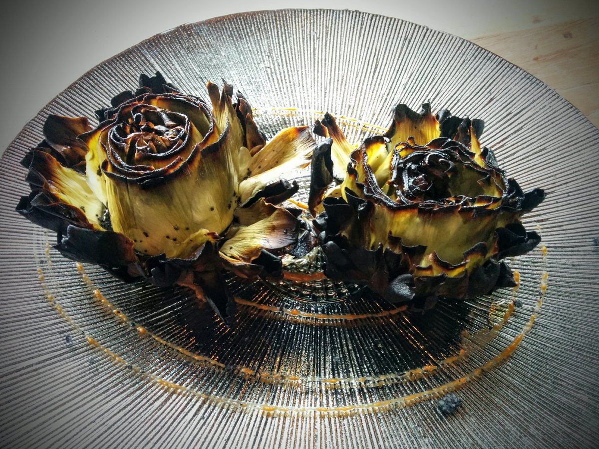 Cuidarse es un placer, alcachofas al @JosperGrill en <a href="/UrbanovaAVV/">AVV de Urbanova</a> #disfrutacomiendo