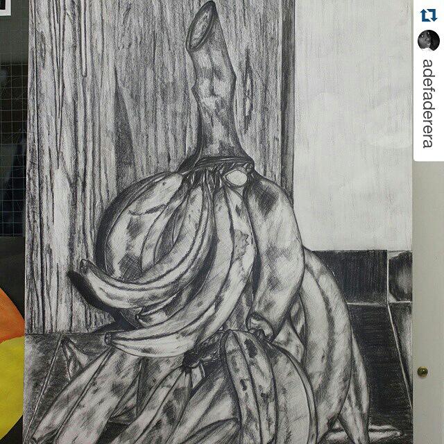 ht_agro's tweet photo. I am so loving this creative drawing from  @adefaderera A tonal drawing of #plantains #htagro #foodie #farm https://t.co/ueC60Lygi0