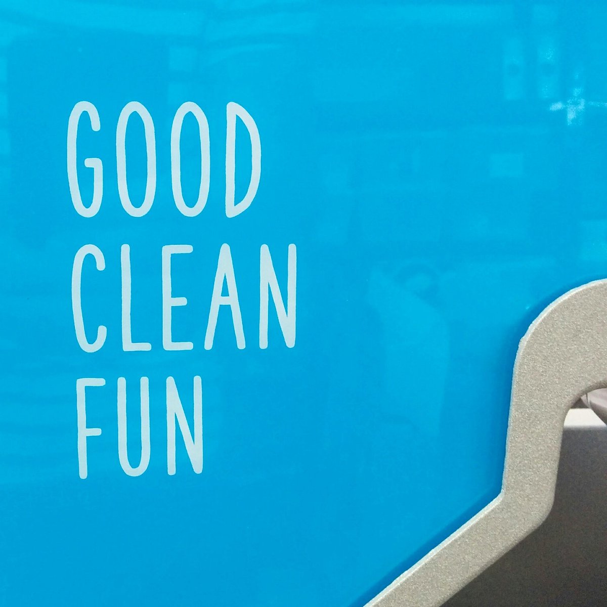 meetpat's tweet photo. Our motto for #life, #business and #drinking #water. It's all about #goodcleanfun https://t.co/Exo62lq5cf
