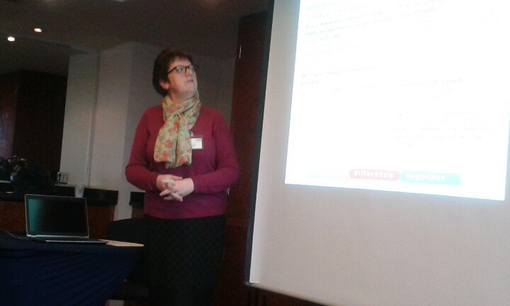 EmmaAtSI's tweet photo. Pauline highlighting the importance of the service users' voice in influence TEWV's approach #cvdsmi @TEWV https://t.co/nmHQiN7Oc5