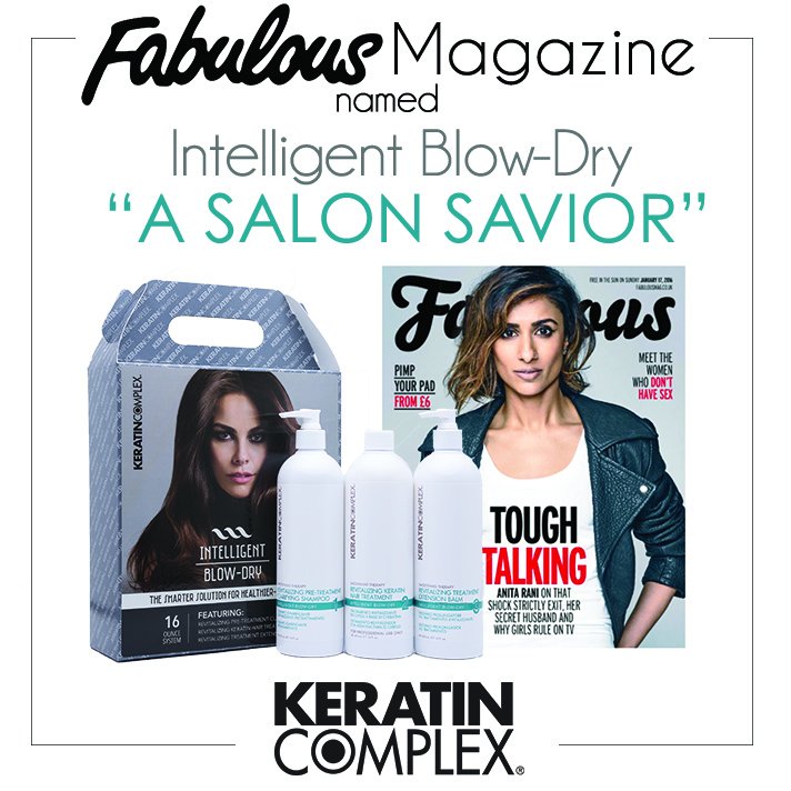 Do you deliver the strengths of  <a href="/Keratin_Complex/">Keratin Complex</a> to your clients? #IntelligentBlowDry #KeratinComplex
