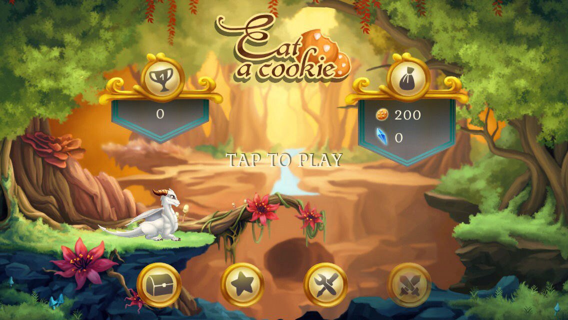 DigitalArtsLLC's tweet photo. New #screenshot of our #game #Eatacookie! https://t.co/crS8qr1KYL