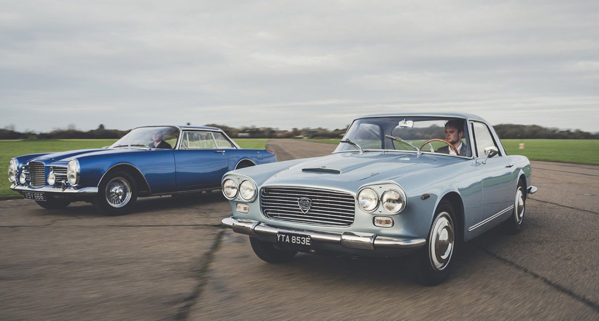 DNAofMotorsport's tweet photo. Lancia or Facel Vega – Finding the ultimate Gentleman’s GT https://t.co/eoksPh35dJ https://t.co/gyJpTr1yTK