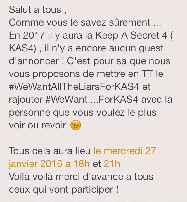 LucyHaleFanOfFr's tweet image. Voilà ... Pour vous 😘 Projet #RT on veut un Max de gens merci d'avance 💪💫 #KAS4 #PLL #WeWantAllTheLiarsForKAS4 💘😘