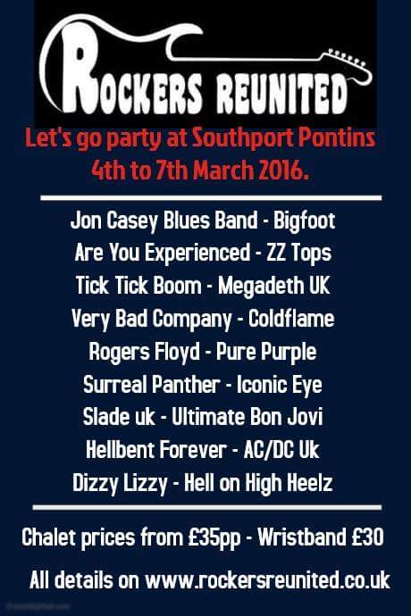 DizzyLizzyBand's tweet photo. @Southport_UK @Pontins @classicrockeu @RReunited,  FANTASTIC  weekend of ROCK! 🎸🎶🎤✌ https://t.co/9nxwKp6aXQ