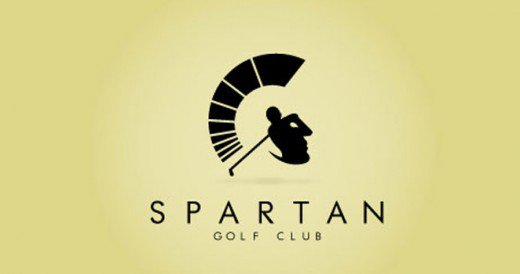 MayaAcademyInd's tweet photo. #LogoStories Look at the logo carefully. One way, it is a Spartan helmet. Another way, it’s a golfer taking a swing https://t.co/G62RcGkRQy