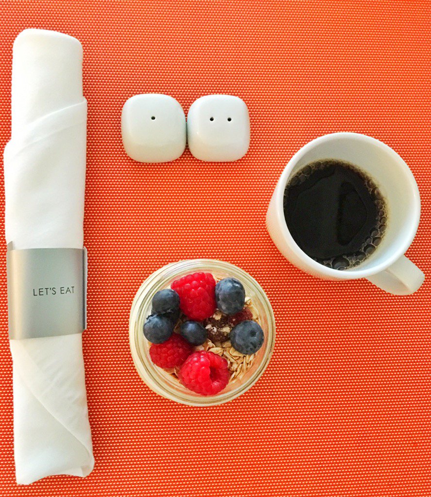 I'm a sucker for a well designed breakfast tray. Thanks <a href="/RenHotelsBoston/">Renaissance Boston</a> <a href="/RenHotels/">Renaissance Hotels</a>