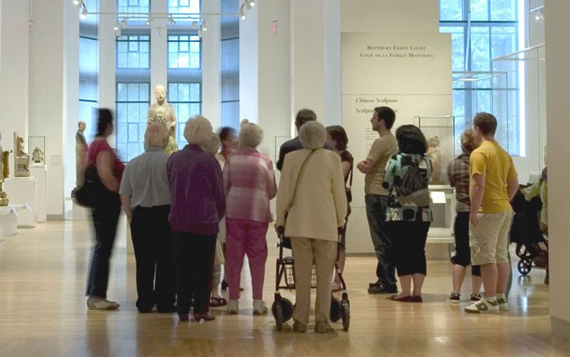 ROMtoronto's tweet photo. In partnership w/ @AlzToronto - tours for early stages of memory loss: https://t.co/xCAHPhpGOH #BellLetsTalk https://t.co/mYwGEYGRYf