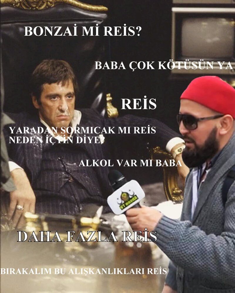 Bugün Tony Montananın misafiriyiz Allahın izniyle