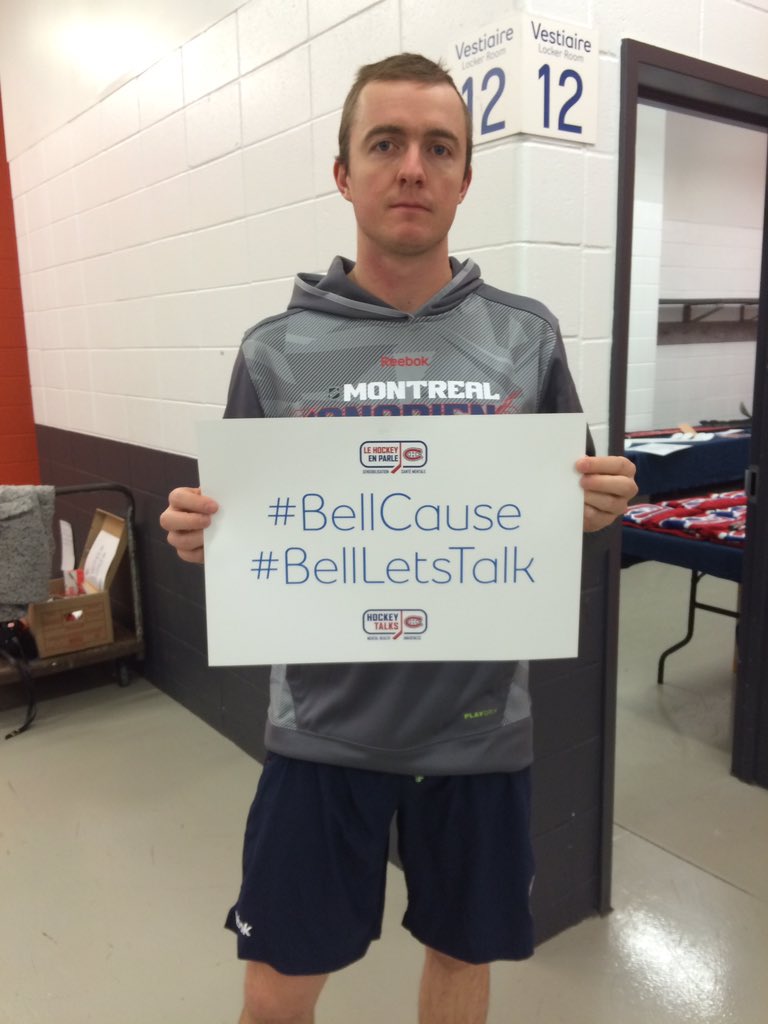 ben_scrivens's tweet photo. Aujourd'hui on parle de santé mentale #BellCause
Today we raise awareness about mental health issues #BellLetsTalk https://t.co/INEpyfH3BD