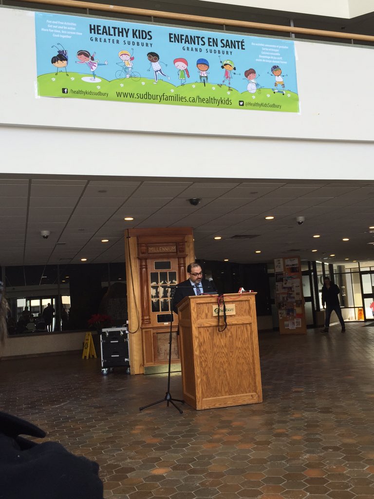 KMAC_80's tweet photo. #HealthyKidsCommunityChallenge @YMCASudbury is a proud partner!! @GlennThibeault  @BiggerSudbury @healthykidsSud https://t.co/5Jj3V6UVCS