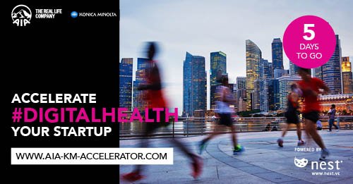 e27co's tweet photo. Get 12 weeks of support for your #healthtech startup powered by @NestIdeas #AIAKMaccelerator https://t.co/sLCIO6zuIN https://t.co/c0xa7flm2U