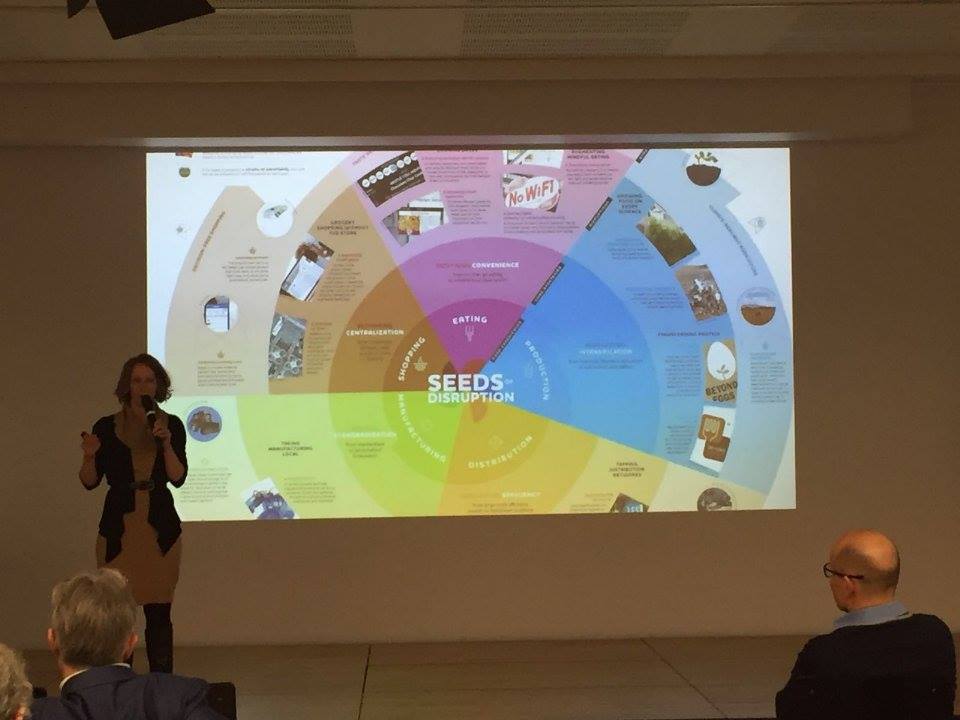FutureFoodAx's tweet photo. We've seen the future! @acommonfeast presenting #seedsofdisruption! #ffoodAX #bruxelles @iftf @foodinpro https://t.co/Nc1ZOs9kfM