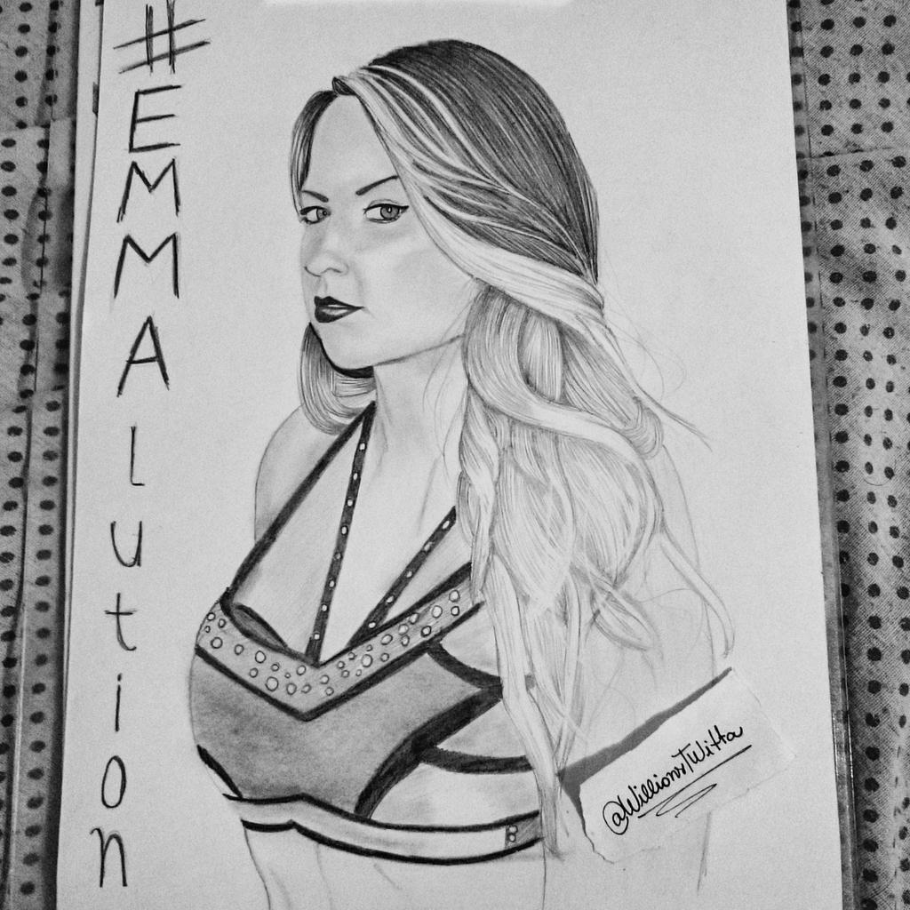 itsnotthewill's tweet photo. @EmmaWWE hey, I did this drawing for you, hope you like it! 😘 #emmalution #realemma #realdeal #wwefanart https://t.co/jFDwOKhM0t