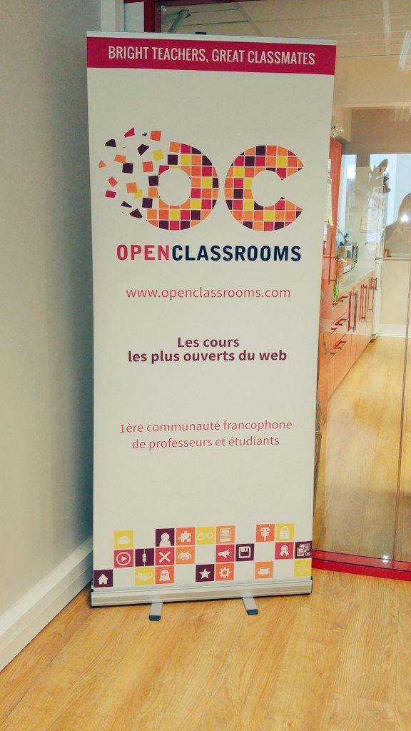 asso_MPT's tweet photo. Un grand merci @m_nebra pour nous avoir présenté @OpenClassrooms &amp; un management innovant @essec @TelecomPTech https://t.co/9oAXr6hcJS