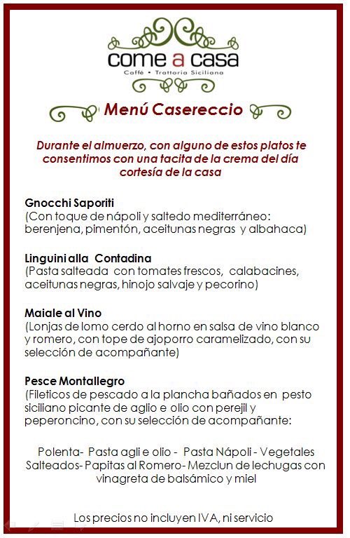 caracascafe's tweet photo. Nuestros amigos de @comeacasa tienen un delicioso menú #Casereccio para nosotros :) https://t.co/JuhFOVlNgk