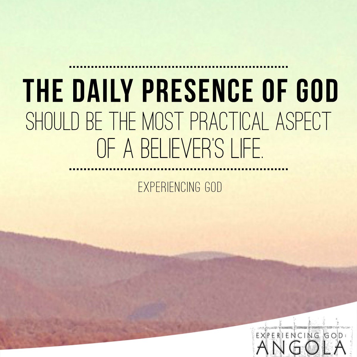 ExpGodAngola's tweet photo. #ExperiencingGod #PresenceOfGod #practical #believer https://t.co/GPjlWePPAF