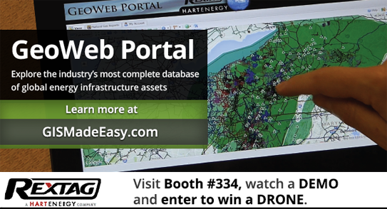 ShaleMarkets's tweet photo. RT: HartEnergyConf: Meet the #Rextag team @ #MUMConf! Visit Booth 334 to see a demo of the GeoWeb Portal: … https://t.co/43NsDLQx74