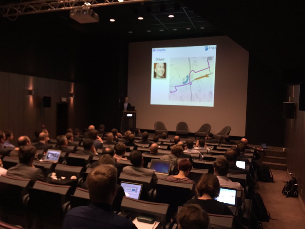 ConnecteDriver's tweet image. #cellepathy presenting at #connectedriver #autoappchallenge