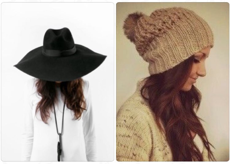 dilemmeapp's tweet photo. #hat or #beanie this winter? Decide on #dilemmeapp #FashTech #fashion #womenswear #style #app #iOSApps #iphoneapps https://t.co/HSvIevxEpZ