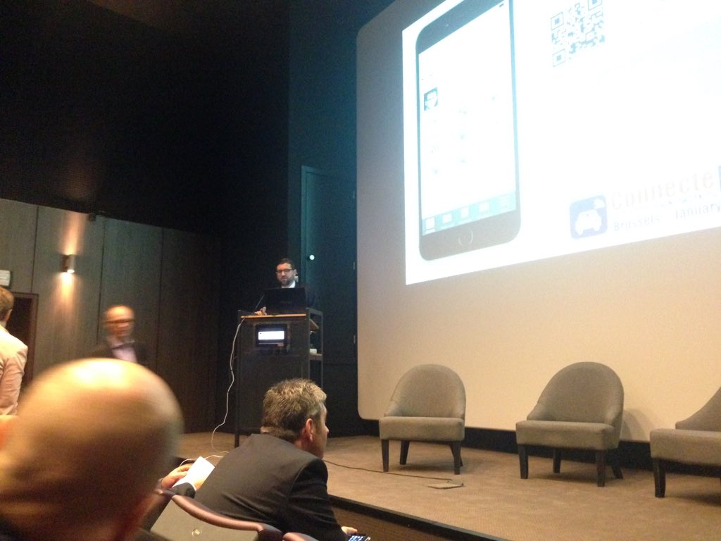 PTOLEMUS's tweet image. @ 3rd edition of #ConnecteDriver conference in #Brussels #telematics #connectedcar