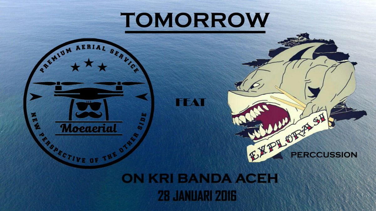 Here we go !!
Live performance eXplorasi Percussion and Moeaerial on KRI BAC 593 !!!

Wish us luck \m/