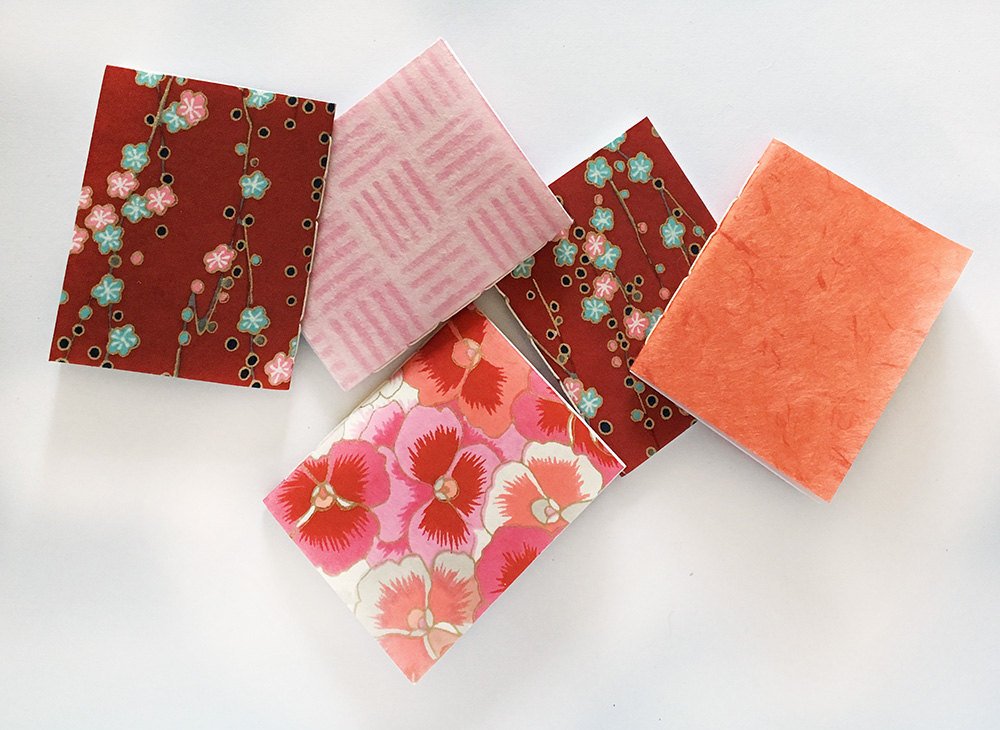 TrinityStPress's tweet image. New item: 5-pack of tiny red Japanese paper notebooks by TrinityStreetPress (10.00 CAD)