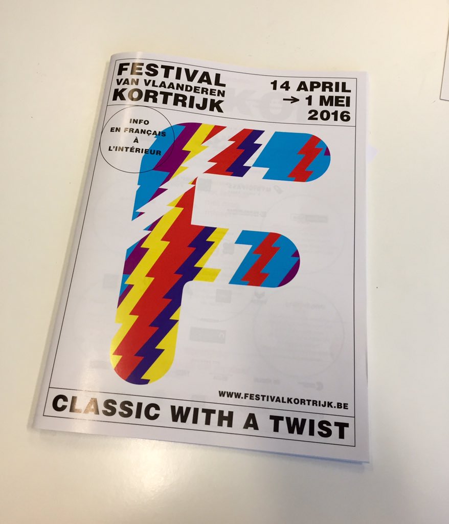 Vers van de pers: het volledige programma <a href="/festivalK/">Festival Kortrijk</a> 2016. Vanaf vrijdag in je brievenbus en op festivalkortrijk.be