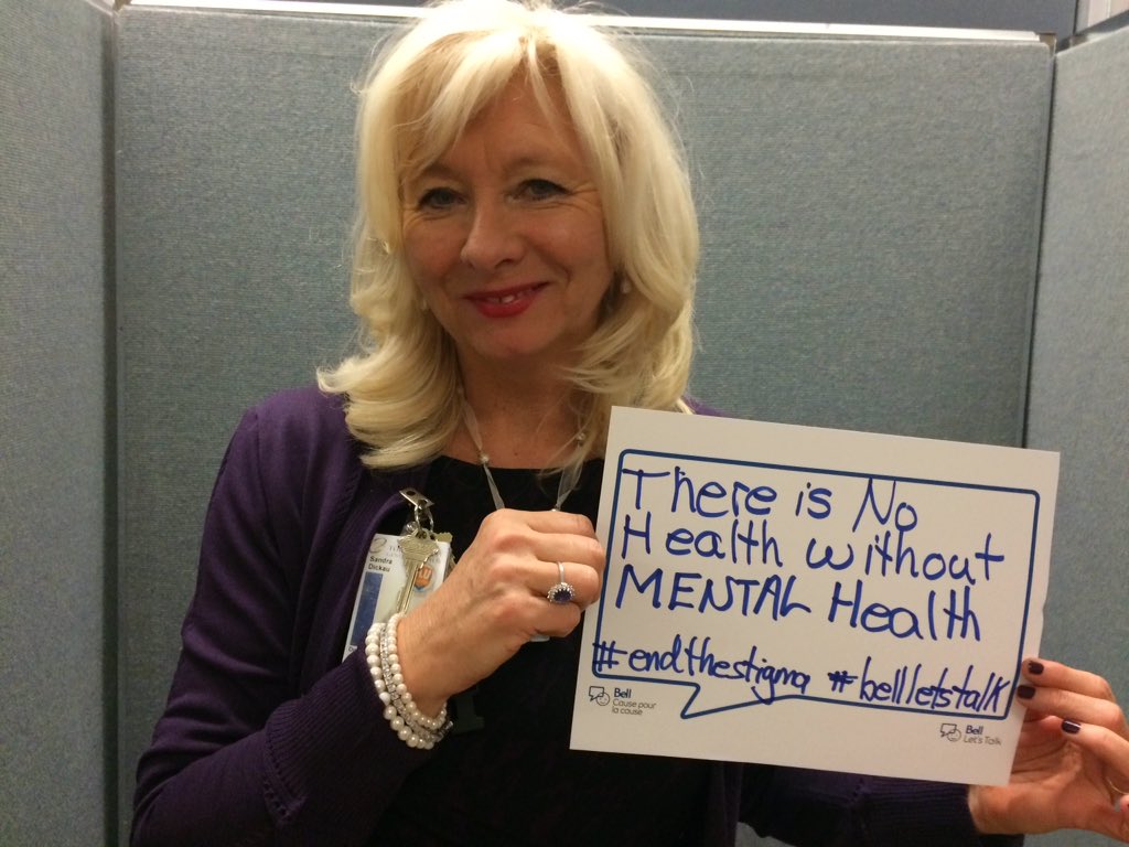 MGHToronto's tweet photo. There's no health without #mentalhealth. @sandralmd #BellLetsTalk https://t.co/LfyFgwGMkH