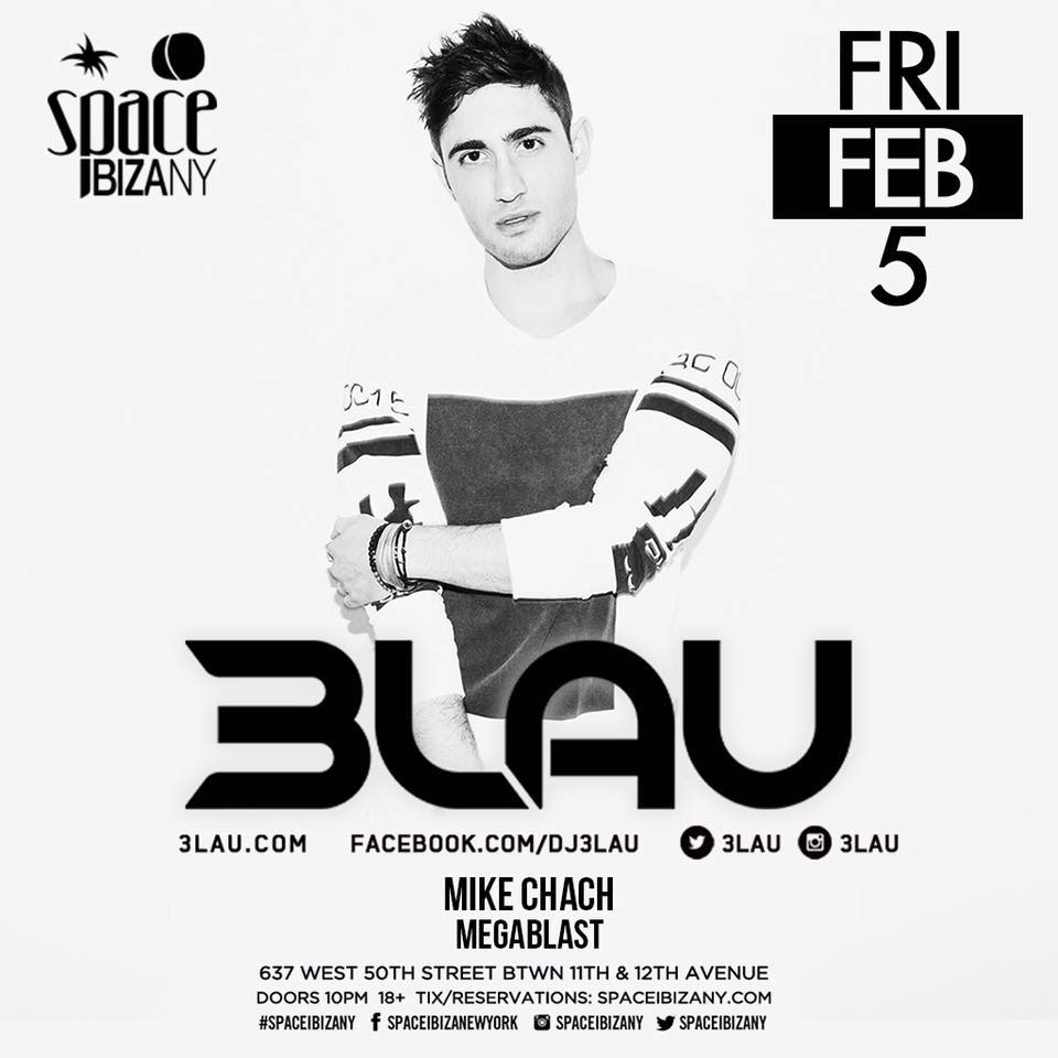 teamMEGAblast's tweet photo. We're only a week away from our @SpaceIbizaNY debut! We'll be supporting #3Lau. Can't wait to step into #3lauHaus! https://t.co/sZSFnOGKuD