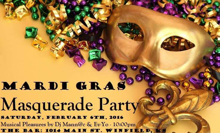 WinfieldsBar's tweet image. Don't miss our Mardi Gras party! It'll be a great night full of fun, music, traditional New Orleans food and drinks!