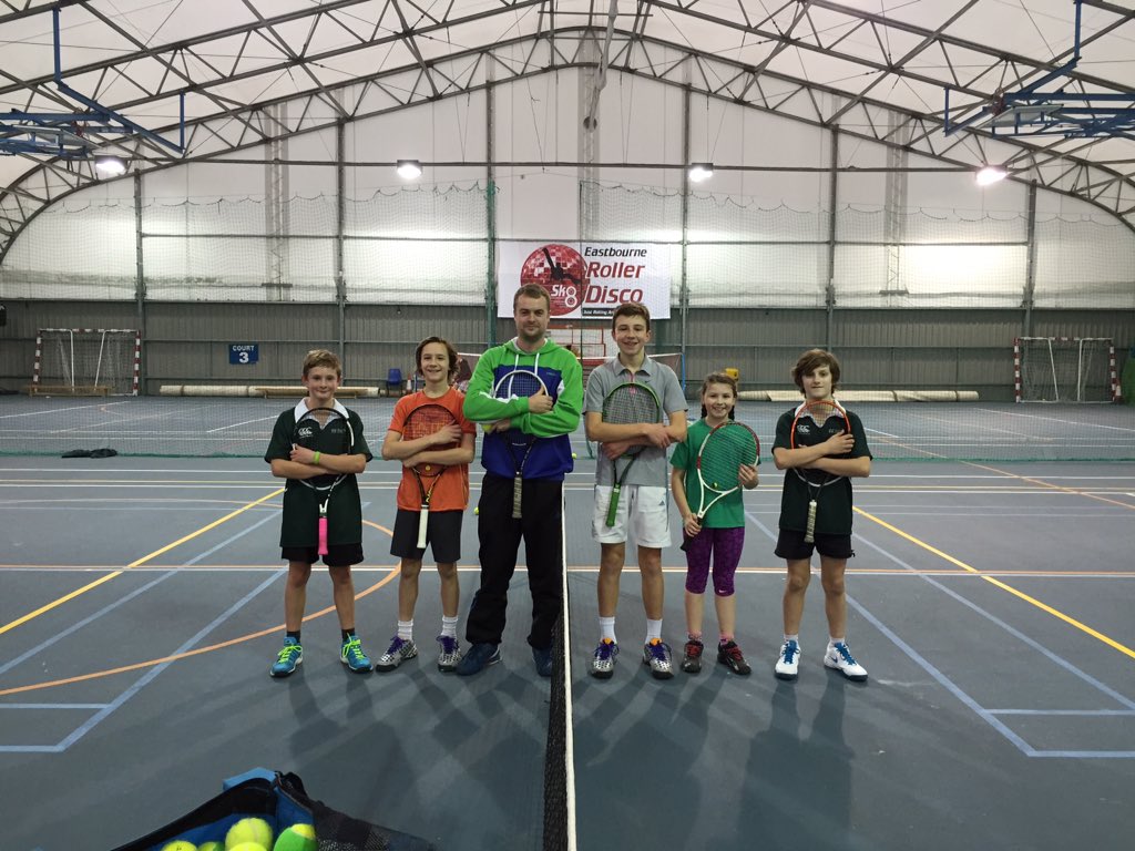 TennisEbourne's tweet photo. Tennis Eastbourne working hard #improving #tenniswarriors https://t.co/YCZePjBdCp