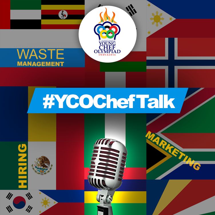 ycolympiad's tweet photo. Watch the best chef, discusses the way forward on skills and best practices at #YCOChefTalk. https://t.co/2n6nC0dVXf