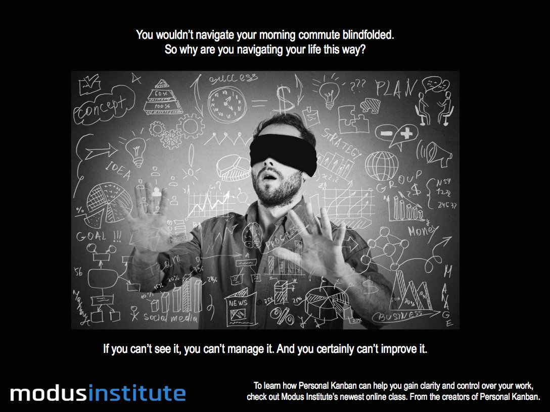 Show your workload who's boss.FREE Personal #Kanban webinar personalkanban.instapage.com #productivity #GTD #Lean #pkflow