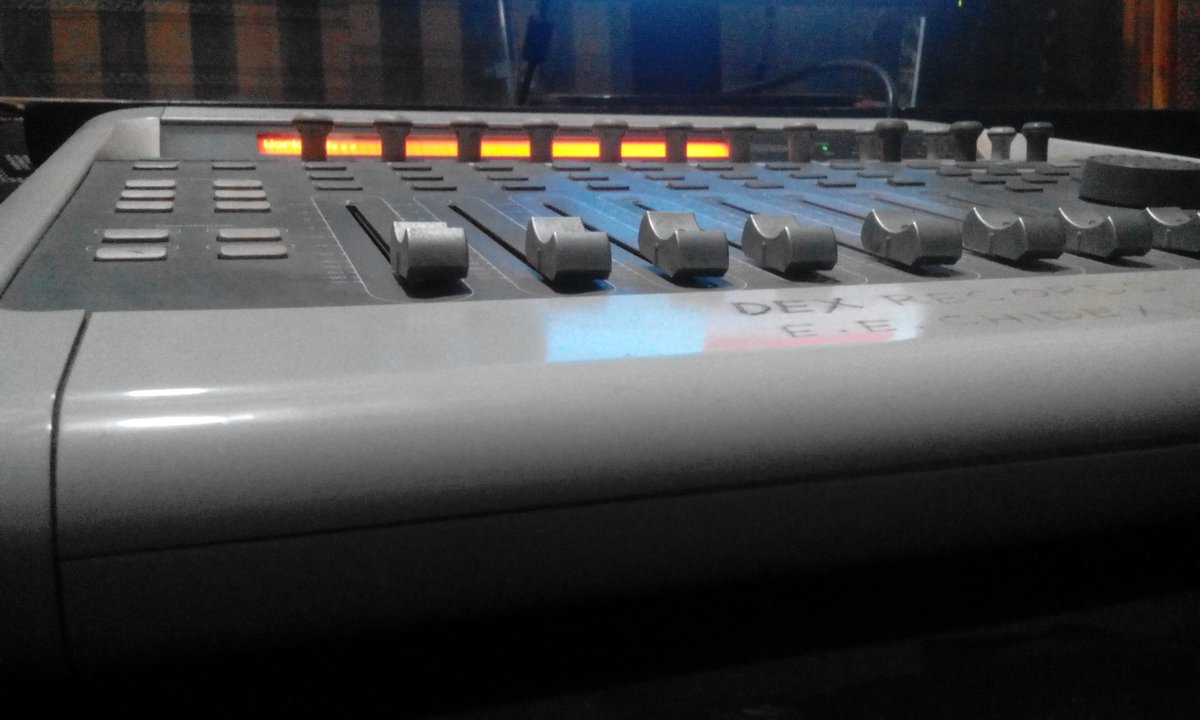 In the recording studio
