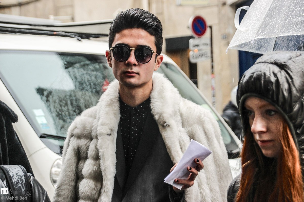 #PFW16 #Men #streetstyle <a href="/CHRISTIANDADA/">Christian Anusiem</a> paperbagg.com/paris-mens-fas… #Algeria #Fashion #Magazine #Men #PaperBagg #Paris