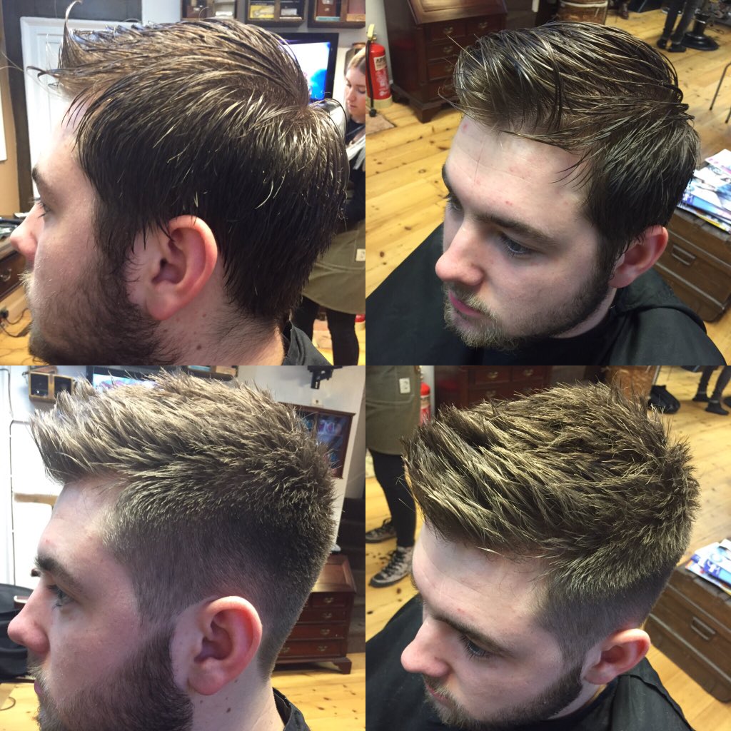 TrumansGroomers's tweet photo. Will tidied up for uni #barberlife @UKMasterBarbers @ModernBarberMag https://t.co/T2hFRCc1rA