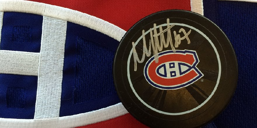 RDSca's tweet image. Pour 350 RT on fait tirer une rondelle autographiée par Max Pacioretty ! Go ! #BellCause @CanadiensMTL