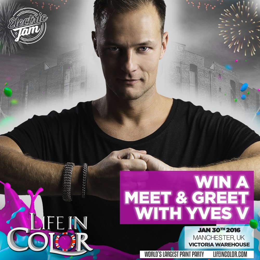 Win 2xVIP Tix to #LICUK &amp; a Meet &amp; Greet w/<a href="/yvesv/">YVES V</a> this Sat <a href="/VicWarehouse/">Victoria Warehouse</a> Enter: RT &amp; Follow @electricjamuk &amp; <a href="/yvesv/">YVES V</a>