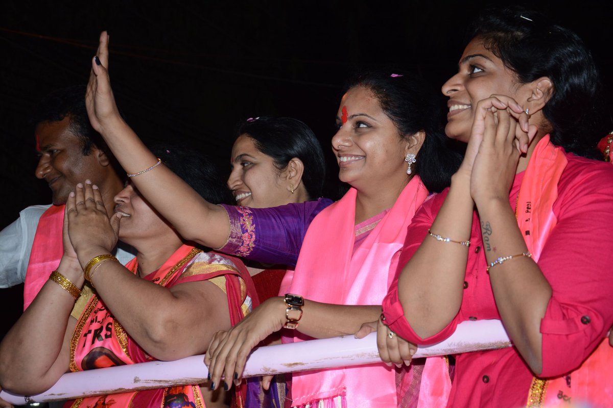 RaoKavitha's tweet photo. GHMC Election campaign at Vivekanadhanagar Division #VoteForTRS https://t.co/9JERcnhyCU