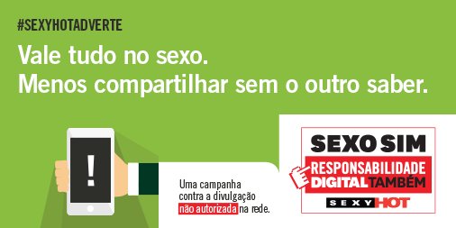 SoParaMaiores's tweet photo. "Sexo, sim. Responsabilidade digital também." #sexosim #sexyhotadverte #responsabilidadedigital https://t.co/VjO9oUmcQ8