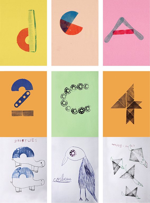 Venez découvrir les ateliers @fetedugraphisme de Odile Chambaut, Junko Nakamura, Marion Bataille à La petite école