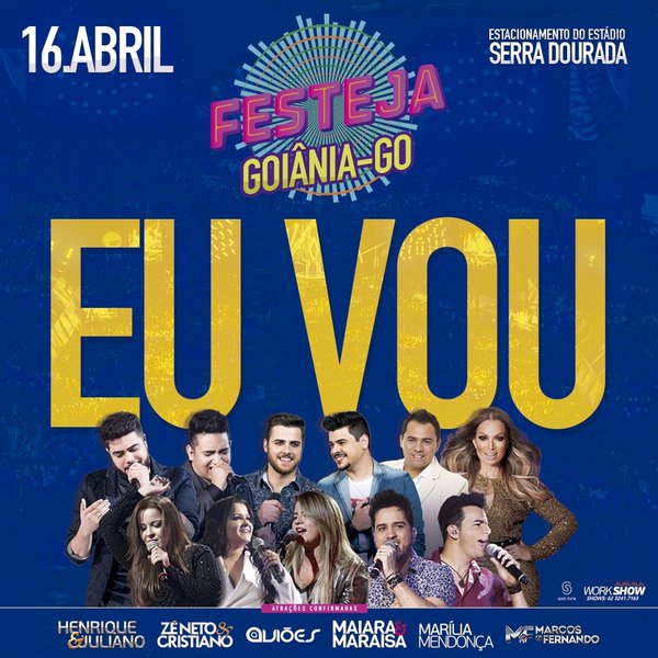 estrelaschej's tweet photo. Eu vou no #FestejaGoiânia @HeJOficial @AvioesdoForro_ @ZNC_Oficial @MariliaMReal @MaiaraeMaraisa @marcosefernando 23 https://t.co/cRWo8okl8u