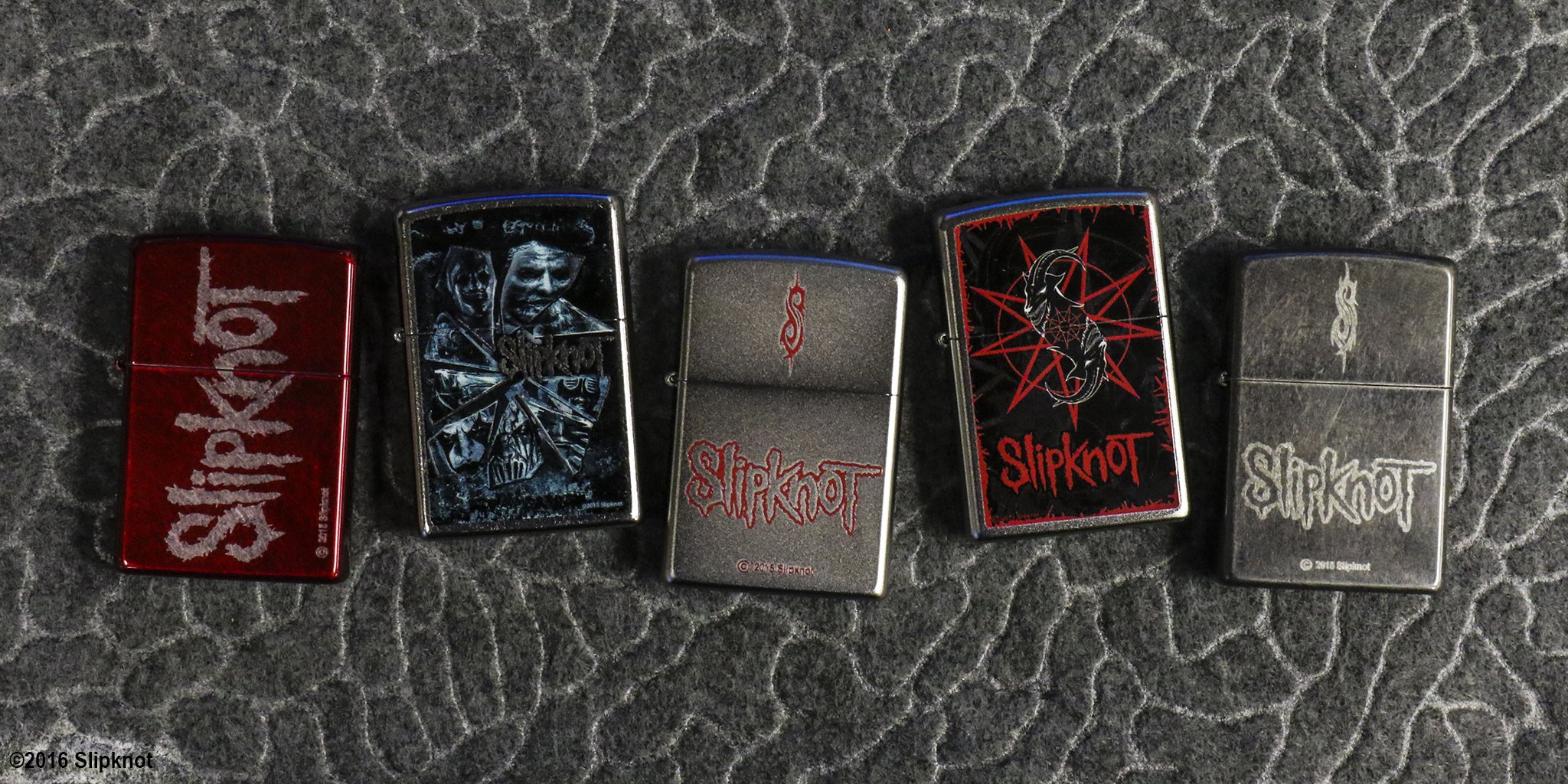 SLIPKNOT BAND ZIPPO LIGHTER NEW GIFT BOX RARE RETIRED 2016