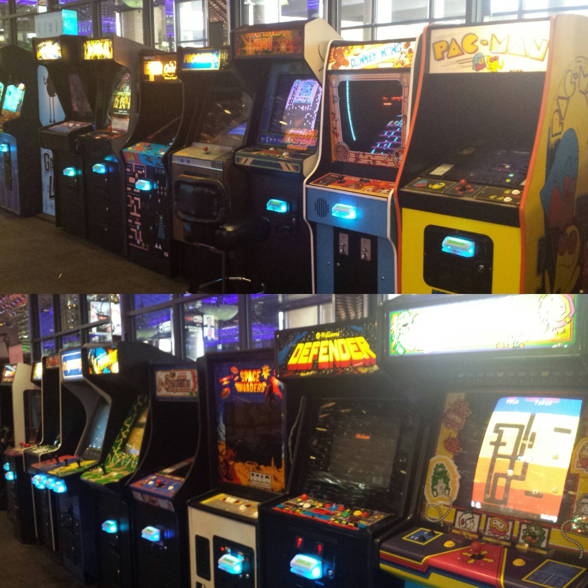 A #BHSreno attendee who get up in the 80's? <a href="/RenoPeppermill/">Peppermill Resort</a> arcade has games for you too. #PacMan #Digdug #Centipede