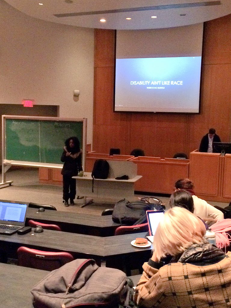 Rosy kicks us off! Race and disability!